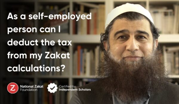 Featured image for As a self-employed person can I deduct the tax from my Zakat calculation?
